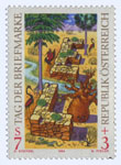 Österreich, Briefmarke aus 1994, "Tag der Briefmarke"